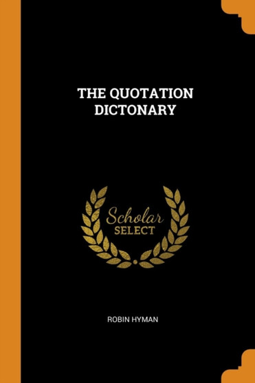 The Quotation Dictonary
