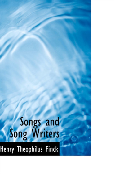 Songs and Song Writers