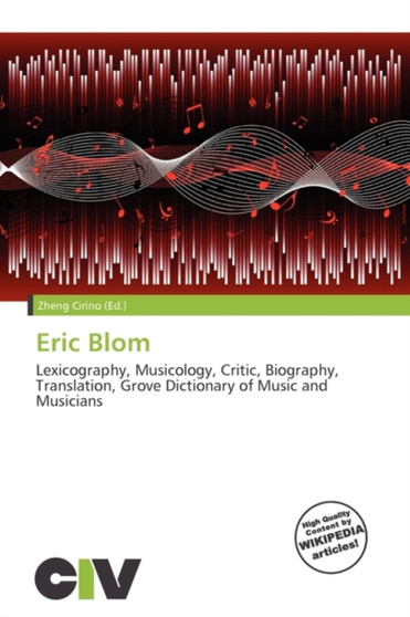 Eric Blom by Zheng Cirino - Paperback