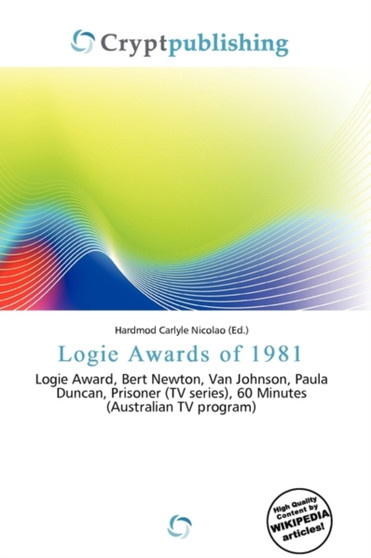 Logie Awards of 1981 by Hardmod Carlyle Nicolao - Paperback