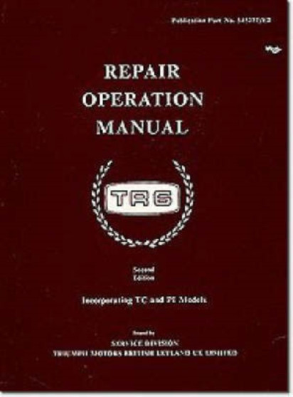 Triumph TR6 Workshop Manual