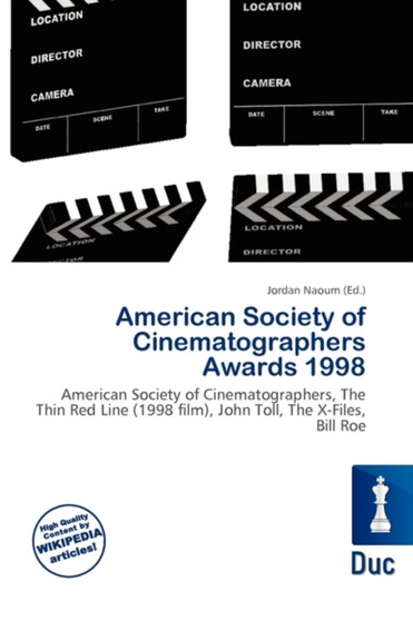 American Society of Cinematographers Awards 1998 by Jordan Naoum - Paperback