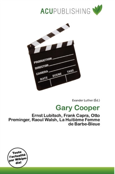 Gary Cooper by Evander Luther - Paperback