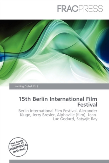 15th Berlin International Film Festival by Harding Ozihel - Paperback