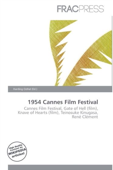 1954 Cannes Film Festival by Harding Ozihel - Paperback