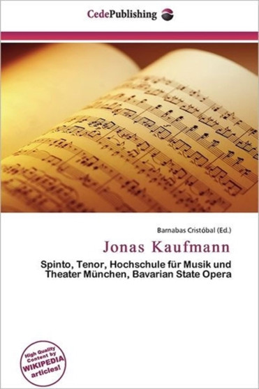 Jonas Kaufmann by Barnabas Cristobal - Paperback