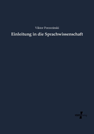Einleitung in die Sprachwissenschaft