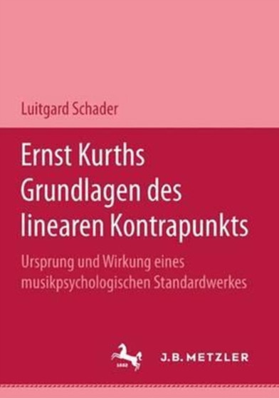 Ernst Kurths Grundlagen des linearen Kontrapunkts : Ursprung und Wirkung eines musikpsychologischen Standardwerkes by Luitgard Schader - Paperback