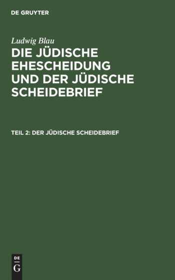 Der Judische Scheidebrief