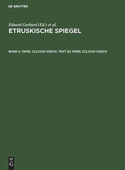 Tafel CCLXXXI-CDXXX. Text Zu Tafel CCLXXXI-CDXXX