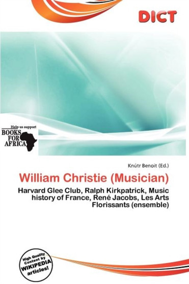 William Christie (Musician) by Knutr Benoit - Paperback