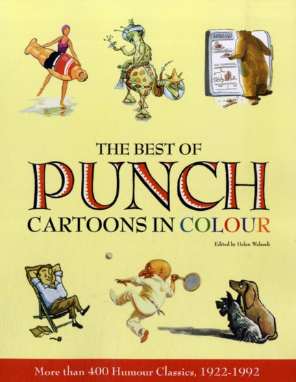 Best of Punch Cartoons in Colour by Helen Walasek - Hardback
