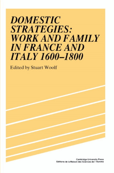 Domestic Strategies : Work and Family in France and Italy, 1600-1800