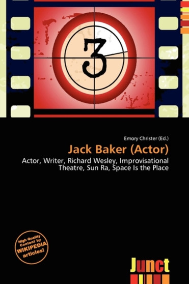 Jack Baker (Actor) by Emory Christer - Paperback