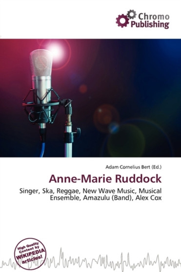 Anne-Marie Ruddock by Adam Cornelius Bert - Paperback