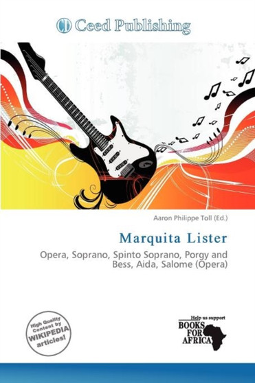 Marquita Lister by Aaron Philippe Toll - Paperback