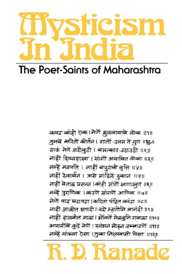 Mysticism in India : The Poet-Saints of Maharashtra