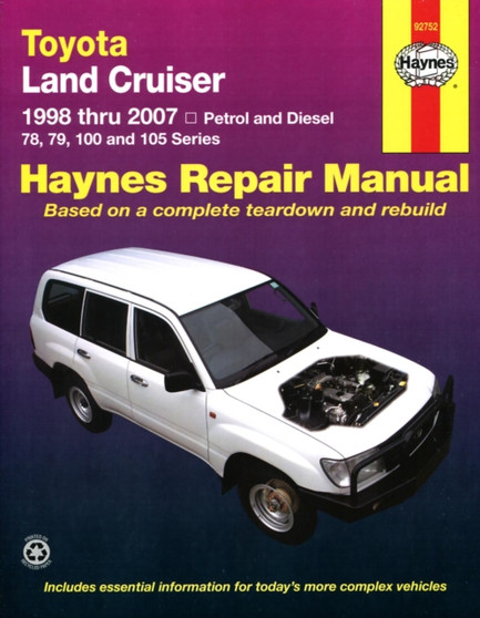 Toyota Land Cruiser (98-07) Haynes Repair Manual (AUS)
