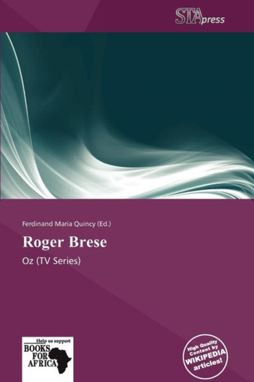 Roger Brese by Ferdinand Maria Quincy - Paperback