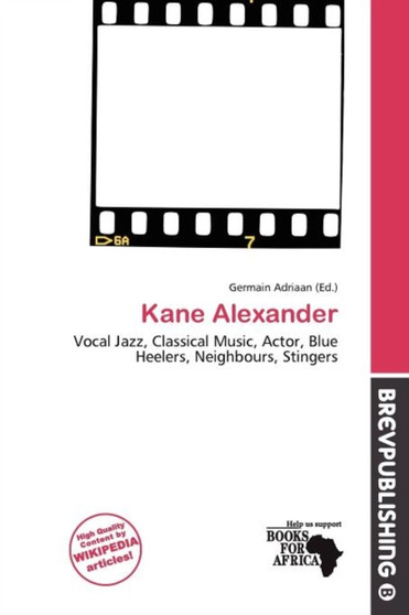 Kane Alexander by Germain Adriaan - Paperback