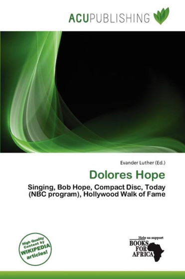 Dolores Hope by Evander Luther - Paperback