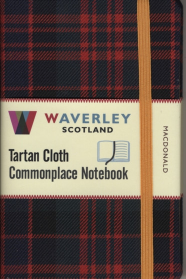 Waverley (M): MacDonald Tartan Cloth Commonplace Notebook by Waverley Scotland - Hardback