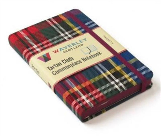 Waverley (M): Macbeth Tartan Cloth Commonplace Notebook by Waverley Scotland - Hardback