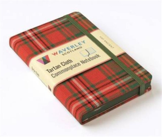 Waverley (M): Hay AncientTartan Cloth Commonplace Notebook by Waverley Scotland - Hardback