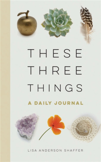 These Three Things : A Daily Journal by Lisa Anderson Shaffer - Hardback