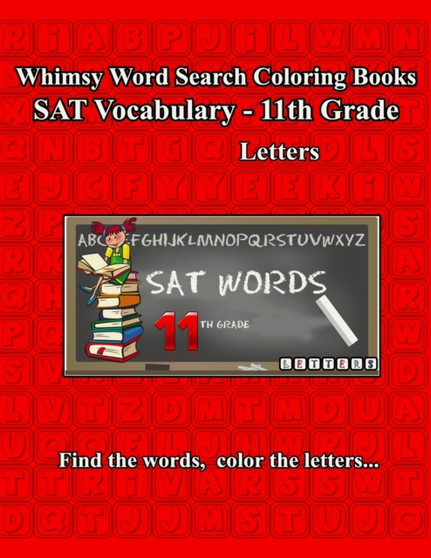 Whimsy Word Search, SAT Vocabulary - 11th grade by Claire Mestepey - Paperback