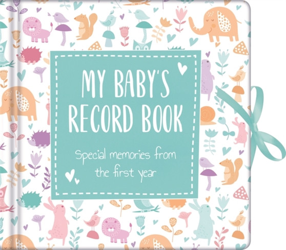 My Baby's Record Book Blue by Igloo Books - Hardback