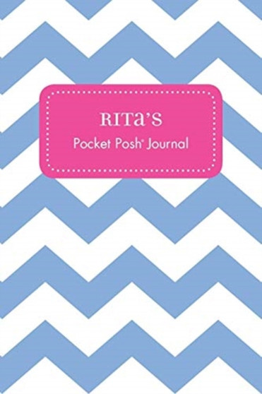 Rita's Pocket Posh Journal, Chevron by Andrews McMeel Publishing - Paperback