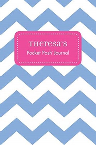 Theresa's Pocket Posh Journal, Chevron by Andrews McMeel Publishing - Paperback