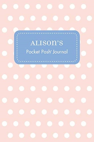 Alison's Pocket Posh Journal, Polka Dot by Andrews McMeel Publishing - Paperback