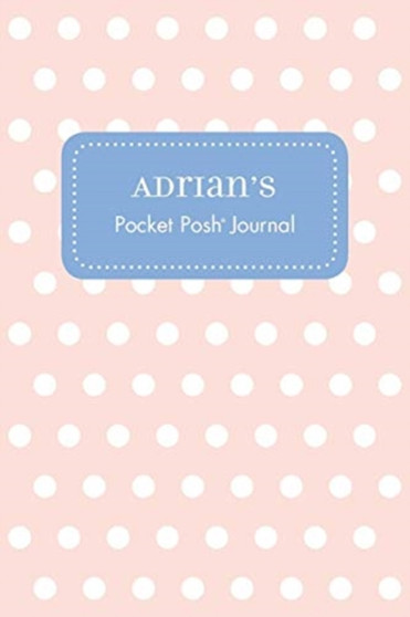 Adrian's Pocket Posh Journal, Polka Dot by Andrews McMeel Publishing - Paperback