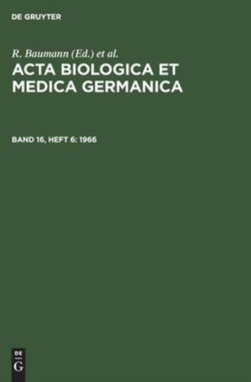 1966 by R Baumann - Hardback