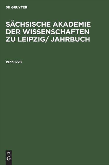 1977-1978 by No Contributor - Hardback
