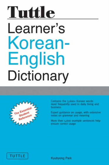 Tuttle Learner's Korean-English Dictionary : The Essential Student Reference