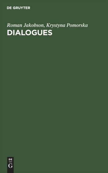 Dialogues by Roman Jakobson - Hardback
