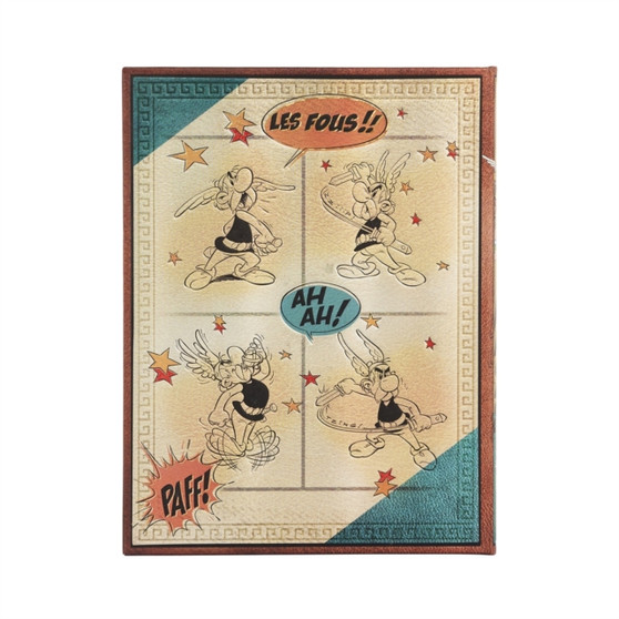 Asterix the Gaul (The Adventures of Asterix) Ultra Unlined Hardback Journal (Elastic Band Closure) by Paperblanks - Hardback
