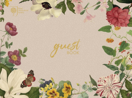 RHS Guest Book by Royal Horticultural Society - Hardback