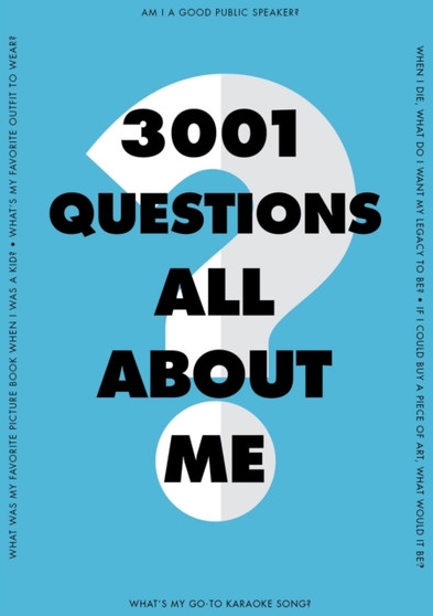 3,001 Questions All About Me : Volume 1 by Editors of Chartwell Books - Paperback