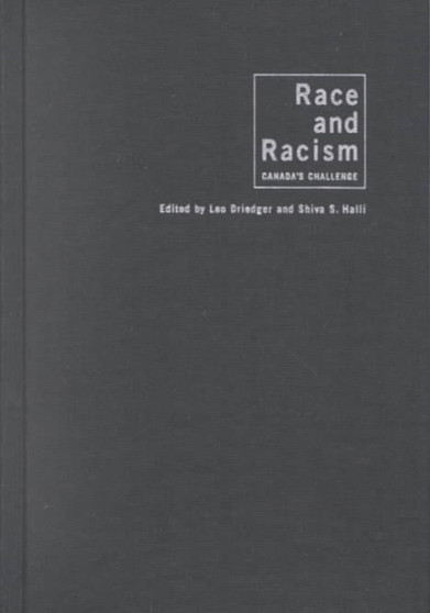 Race and Racism : Canada's Challenge Race and Racism : Canada's Challenge
