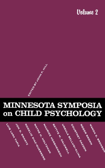 Minnesota Symposia on Child Psychology : Volume 2