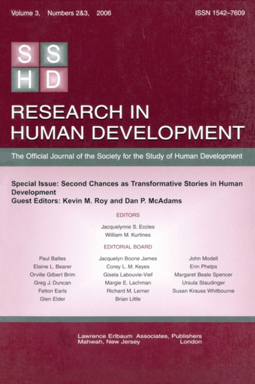 Second Chances As Transformative Stories Rhd V3 2&3