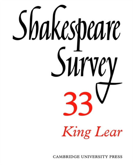 Shakespeare Survey : Volume 33