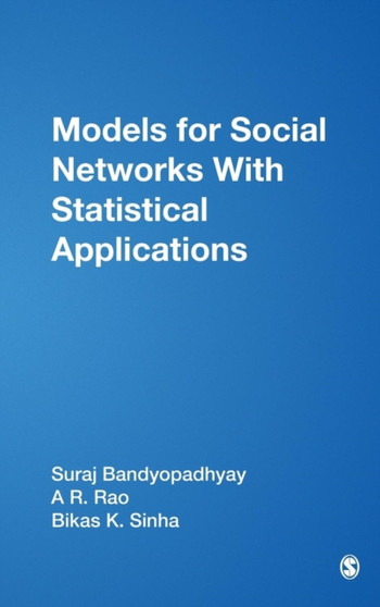 Models for Social Networks With Statistical Applications