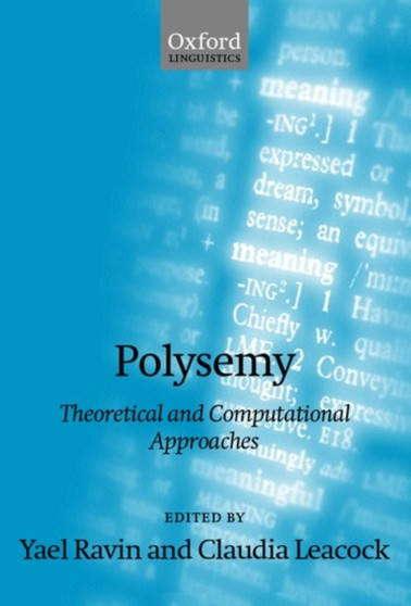 Polysemy : Theoretical and Computational Approaches