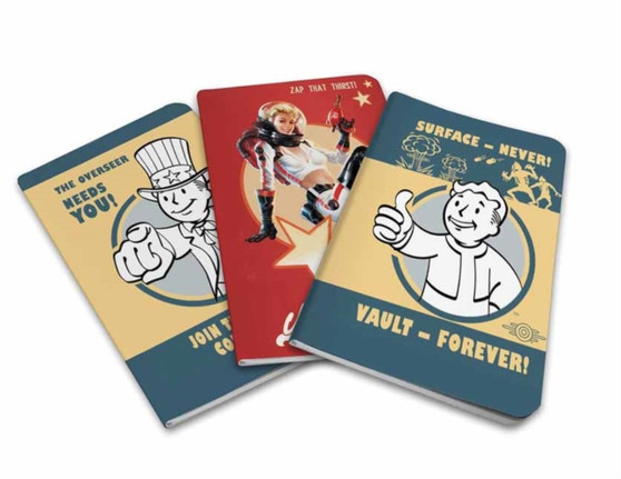 Fallout Pocket Notebook Collection : Set of 3 by Insight Editions - Paperback