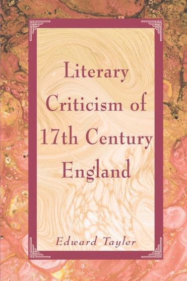 Literary Criticism of Seventeenth-Century England : 04
